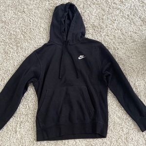 black nike hoodie